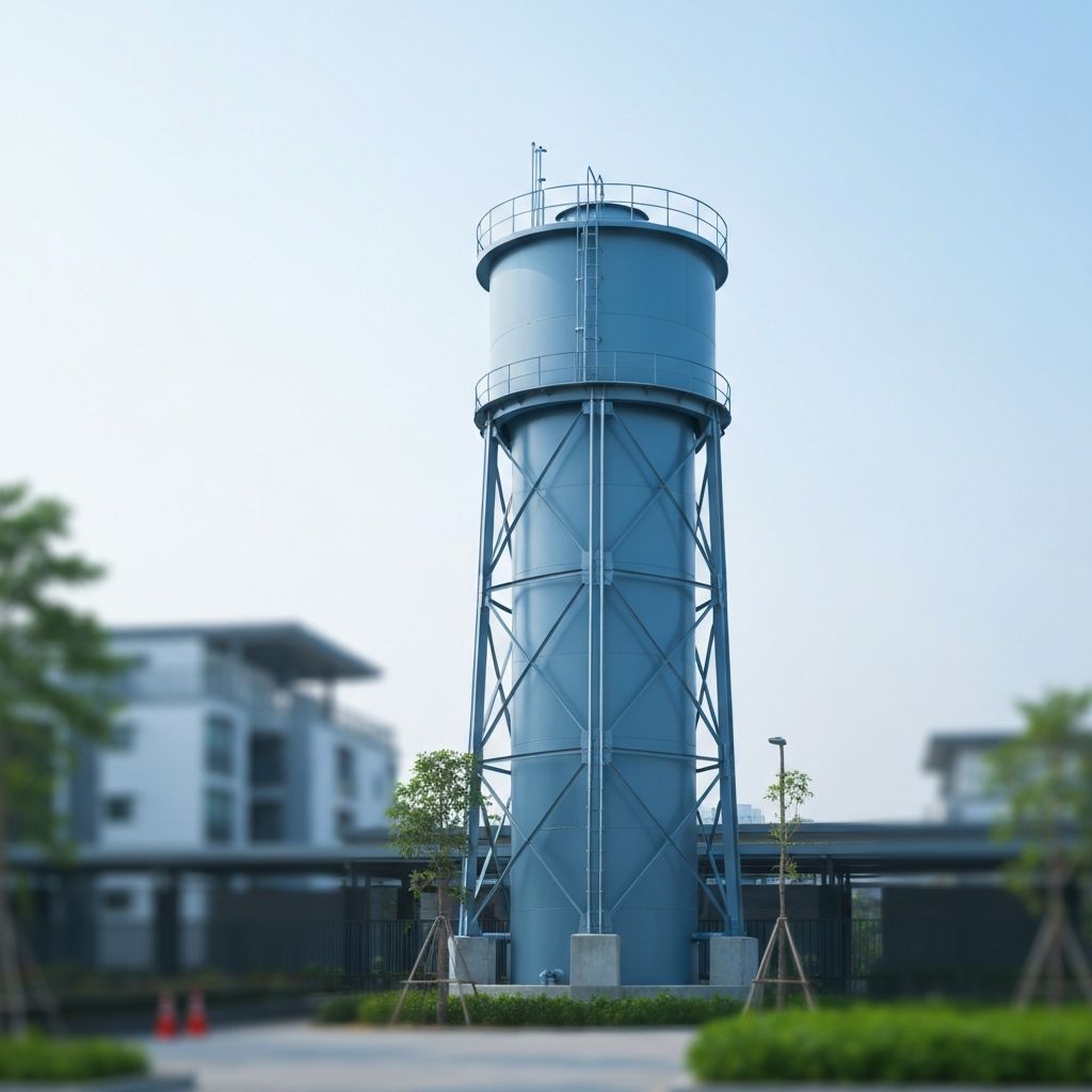 Torre de Água Cilíndrica